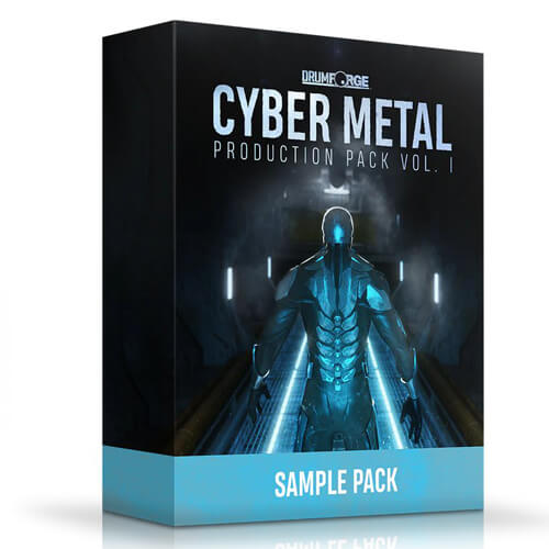 پکیج لوپ و سمپل متال Drumforge – Cyber Metal Volume 1